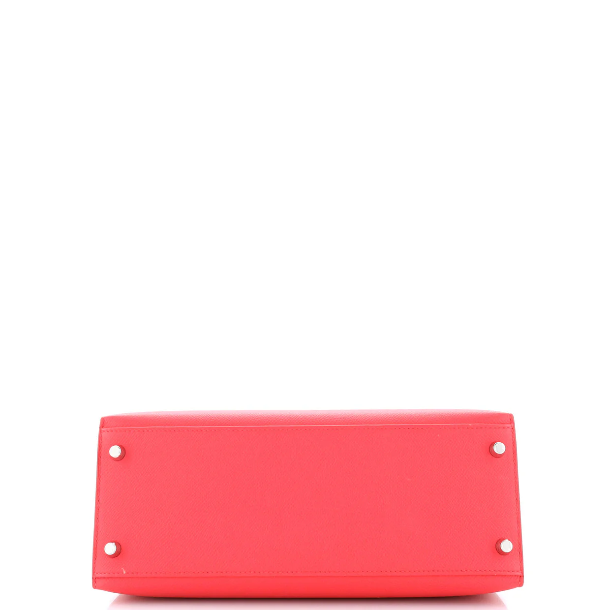 Kelly Handbag Framboise Epsom with Palladium Hardware 28 - Deep Luxury