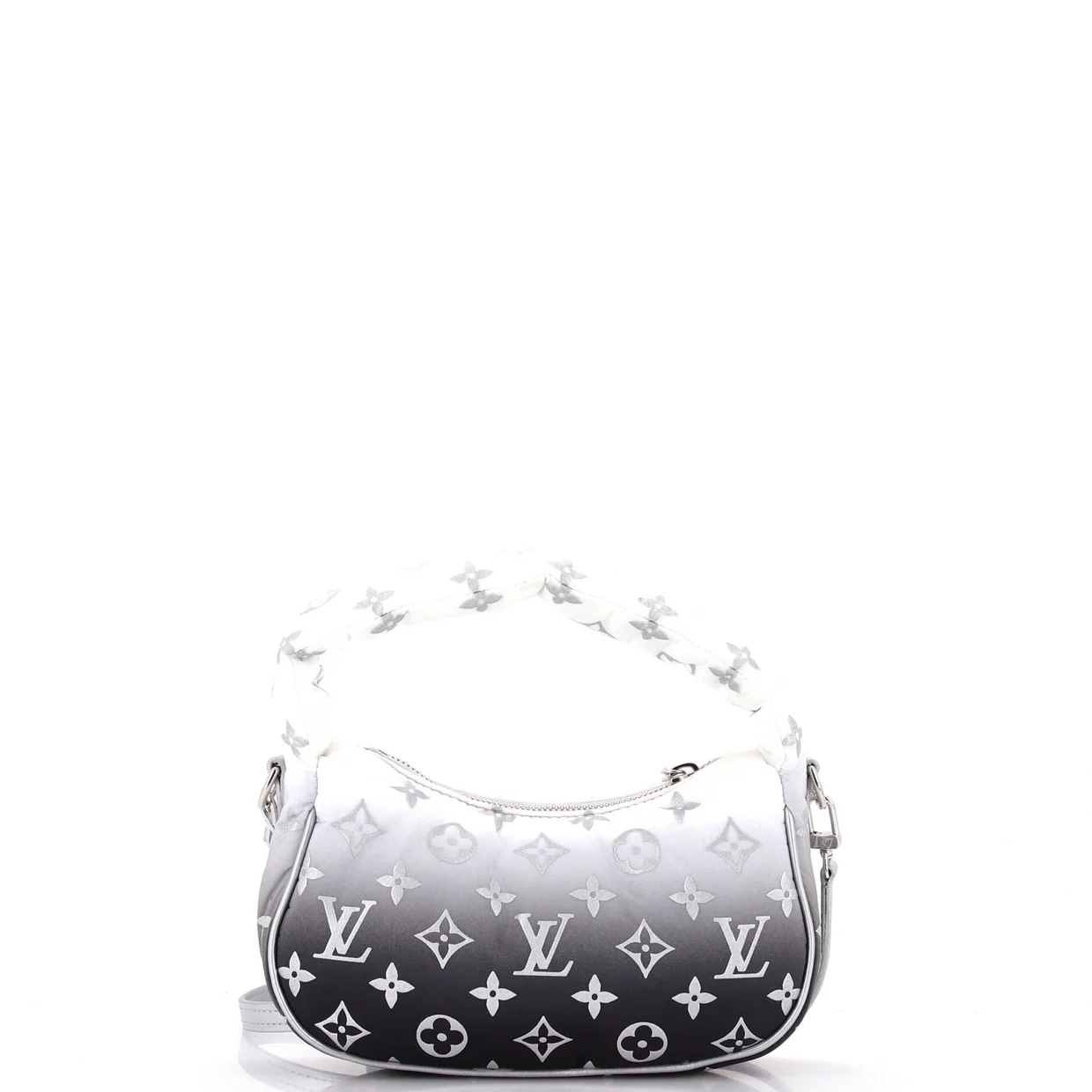 Moon Shoulder Bag Frost Gradient Monogram Nylon Mini - Deep Luxury