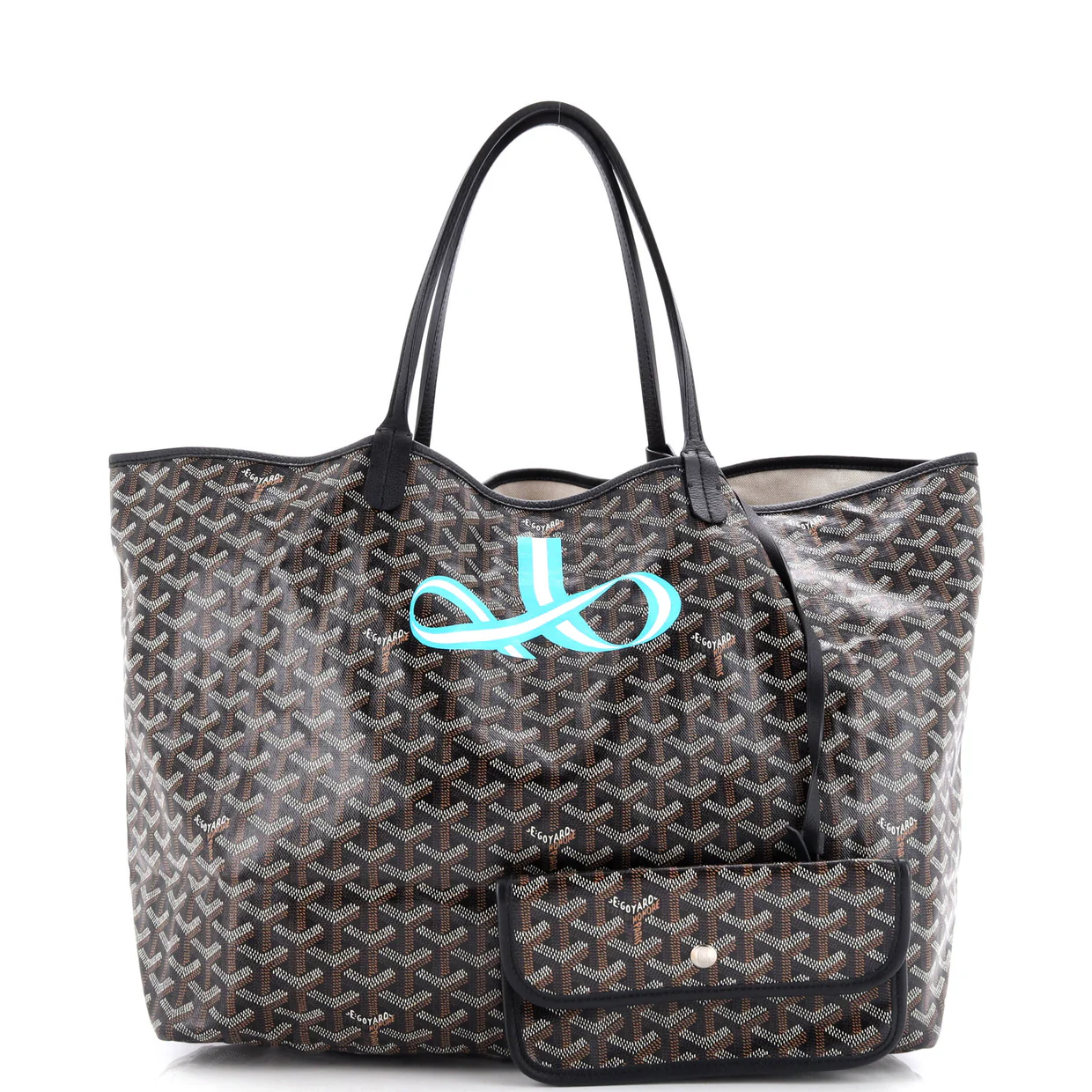 Saint Louis Tote Printed Coated Canvas GM - Deep Luxury