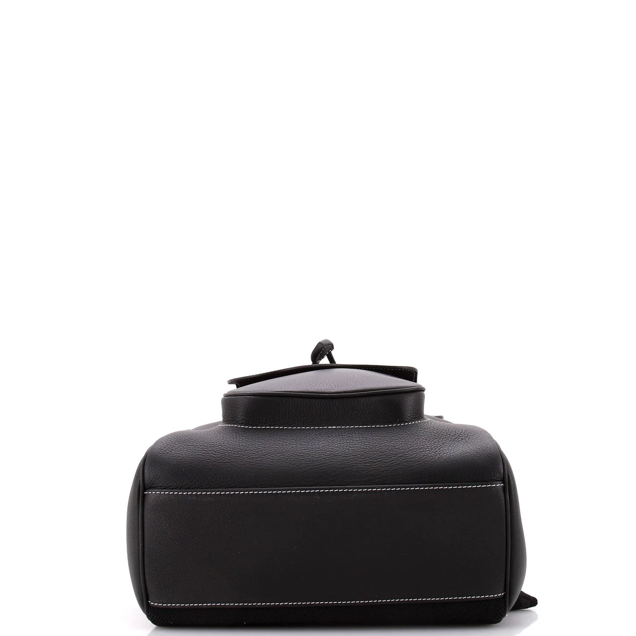 Saddle Single Pocket Backpack Leather Large - Deep Luxury