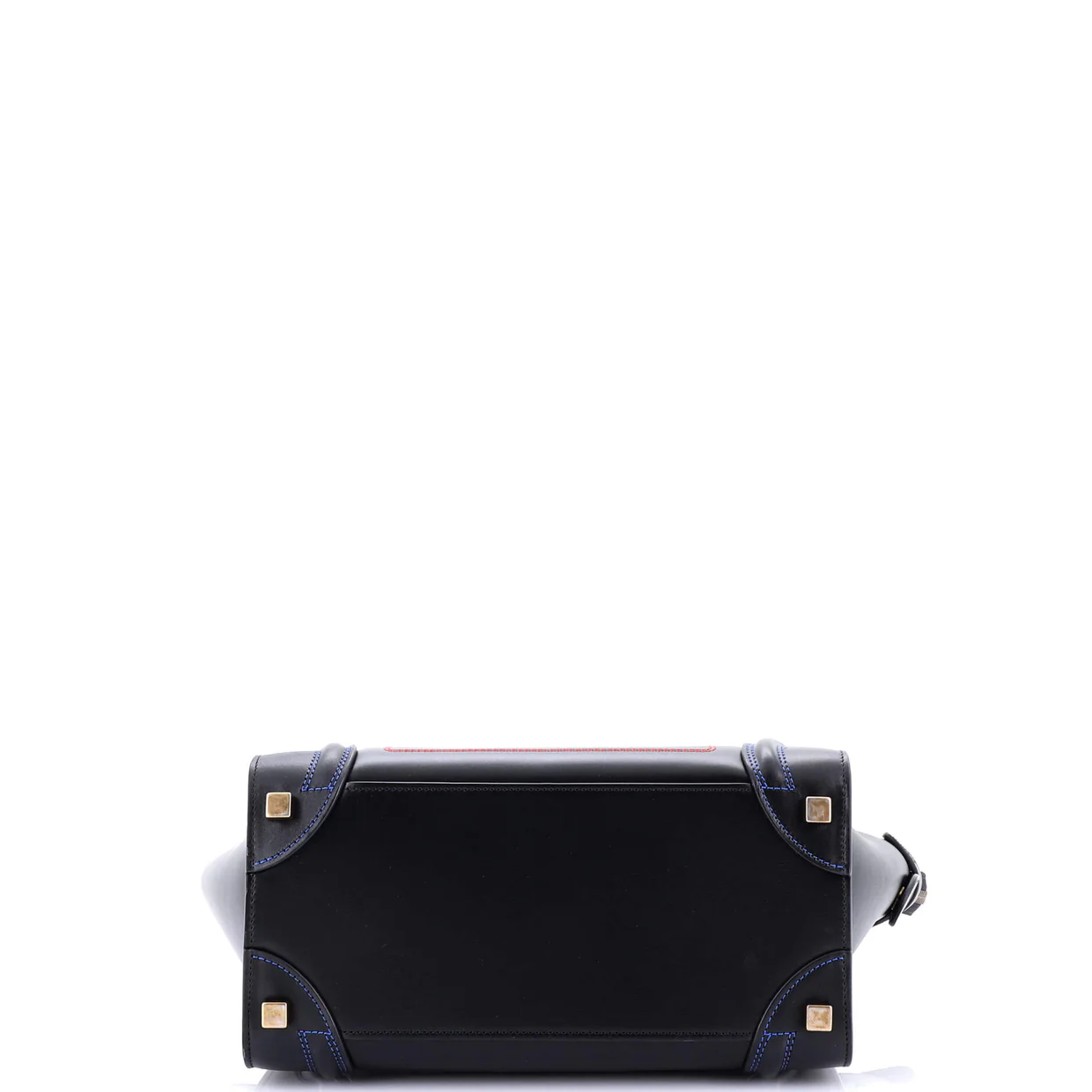 Luggage Bag Smooth Leather Micro - Deep Luxury
