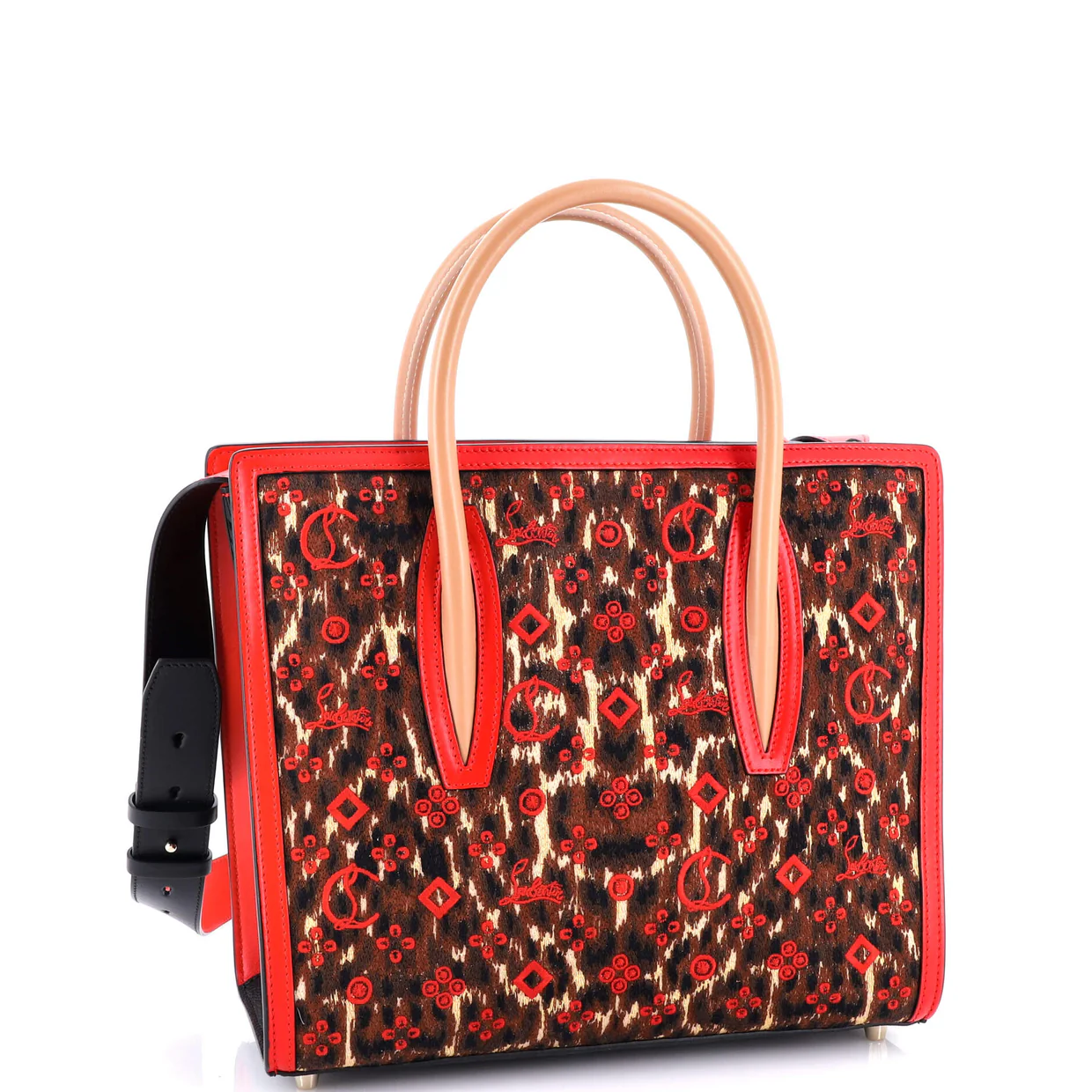 Paloma Tote Embroidered Jacquard Large - Deep Luxury