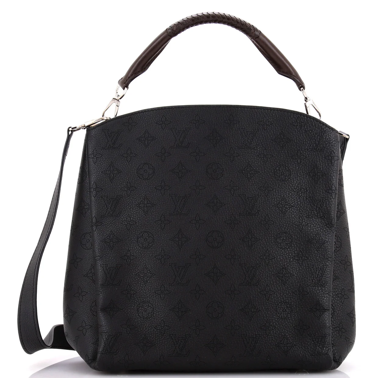 Babylone Handbag Mahina Leather PM - Deep Luxury