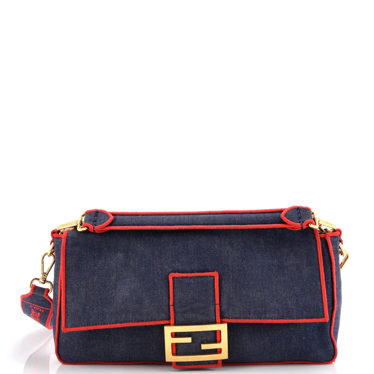 Baguette NM Bag Denim Large - Deep Luxury