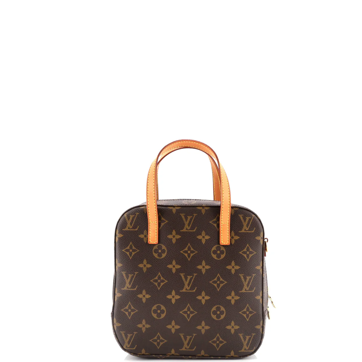 Spontini Handbag Monogram Canvas - Deep Luxury