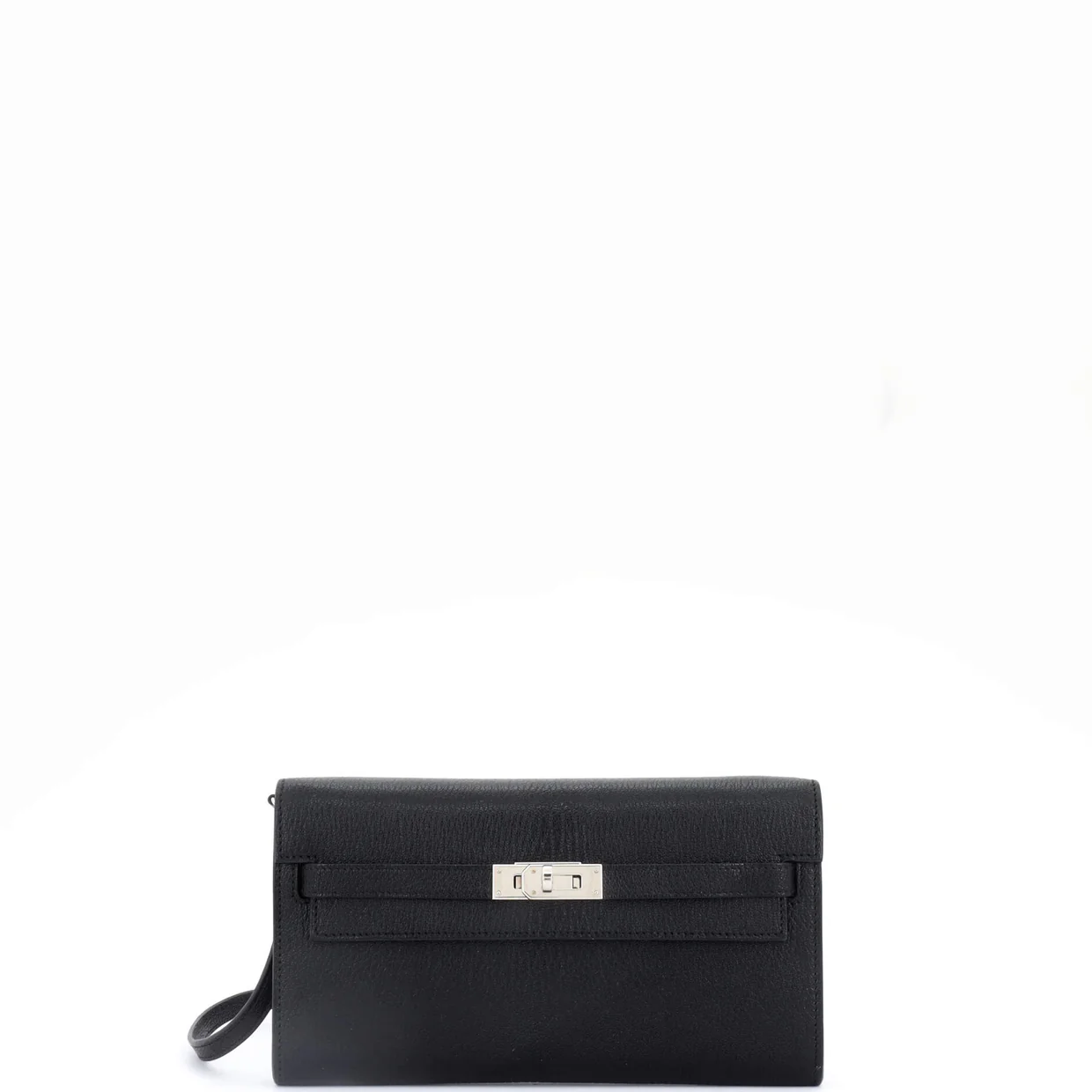 Kelly To Go Wallet Chevre Mysore - Deep Luxury