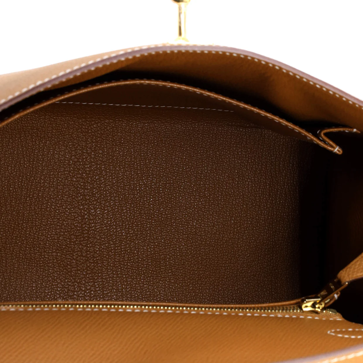 Kelly Handbag Gold Epsom with Gold Hardware 25 - Deep Luxury