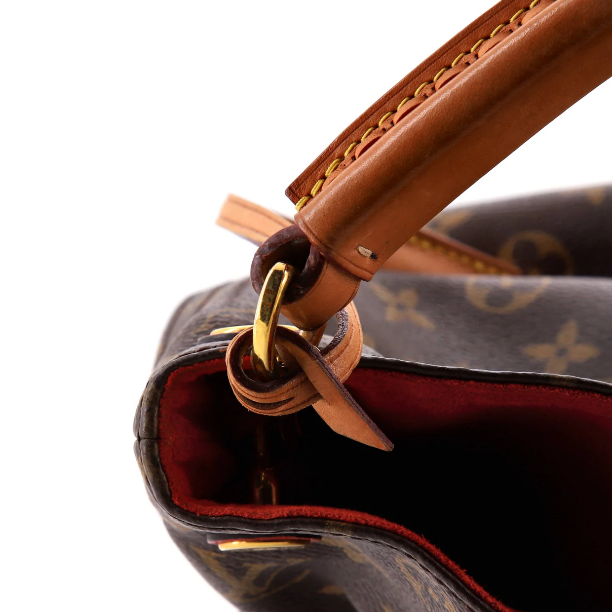 Gaia Handbag Monogram Canvas - Deep Luxury