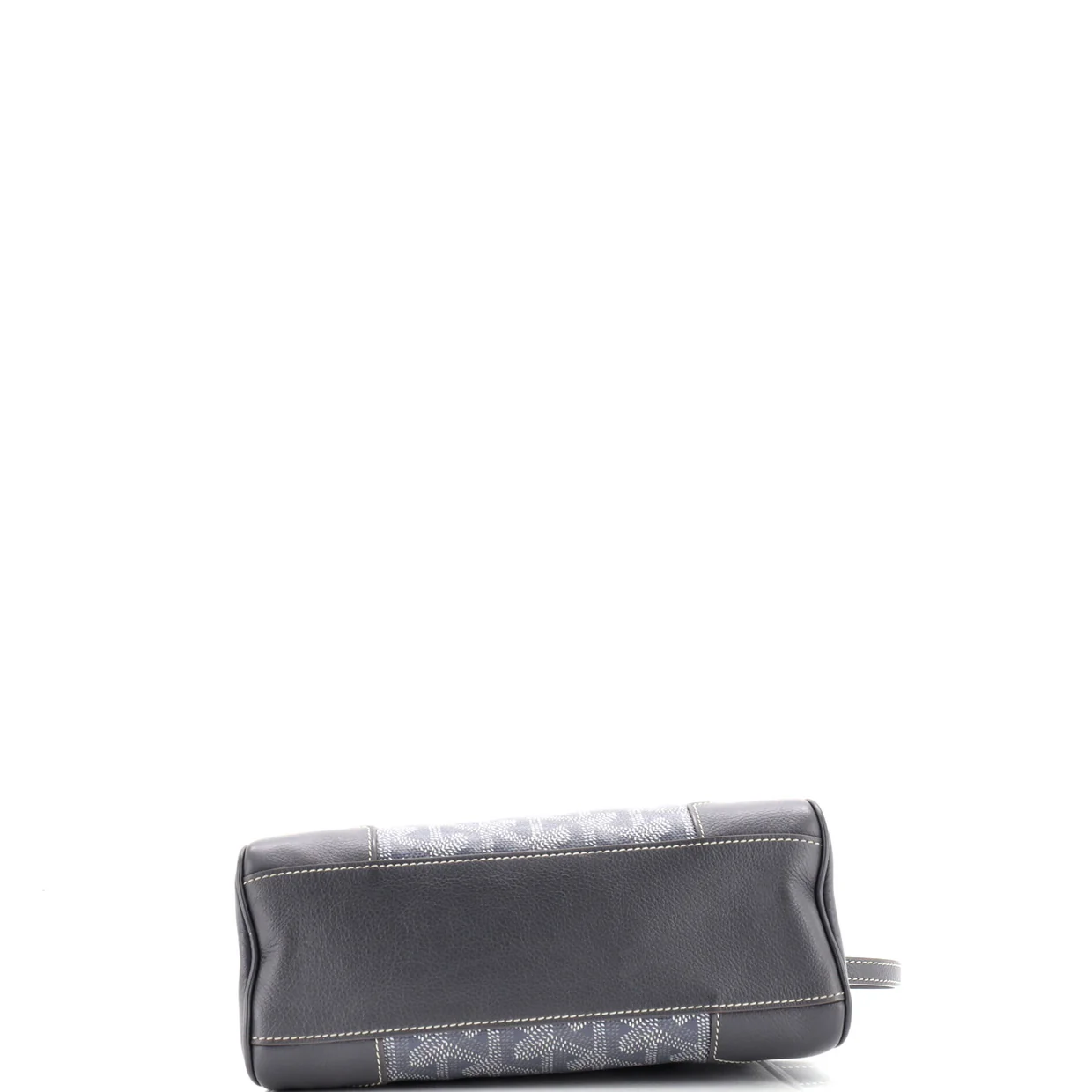 Saigon Top Handle Bag Coated Canvas with Leather Mini - Deep Luxury