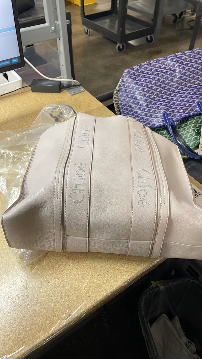 Woody Tote Leather Large - Deep Luxury