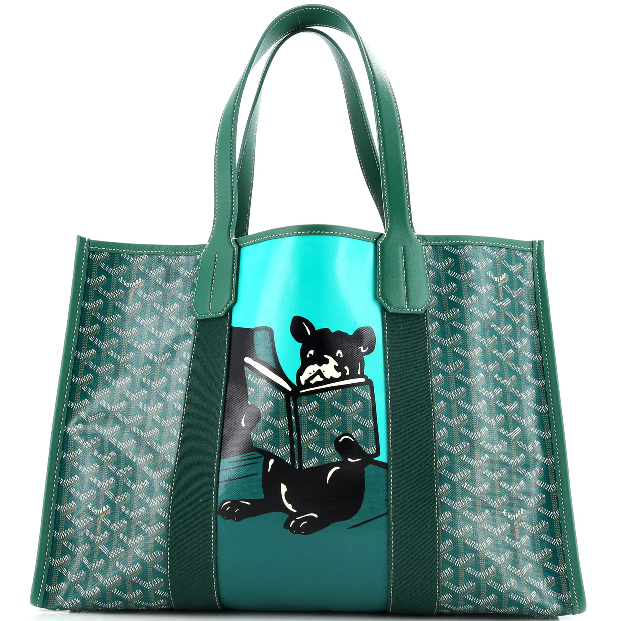 Villette Tote Printed Coated Canvas MM - Deep Luxury
