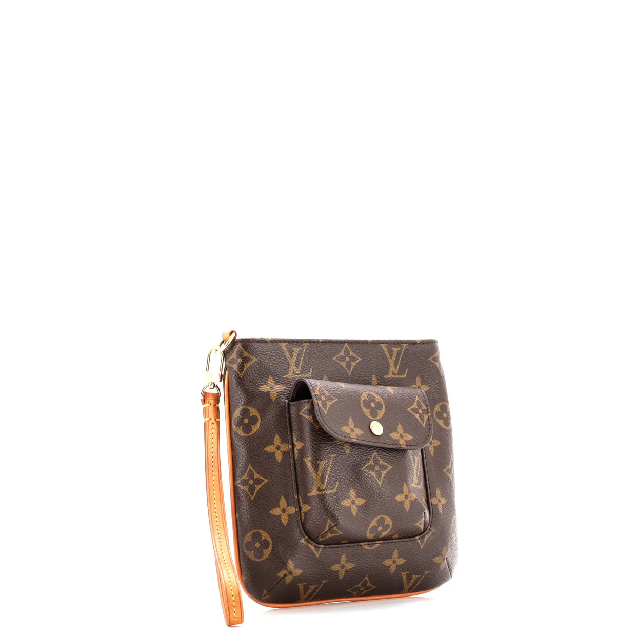 Partition Wristlet Clutch Monogram Canvas - Deep Luxury