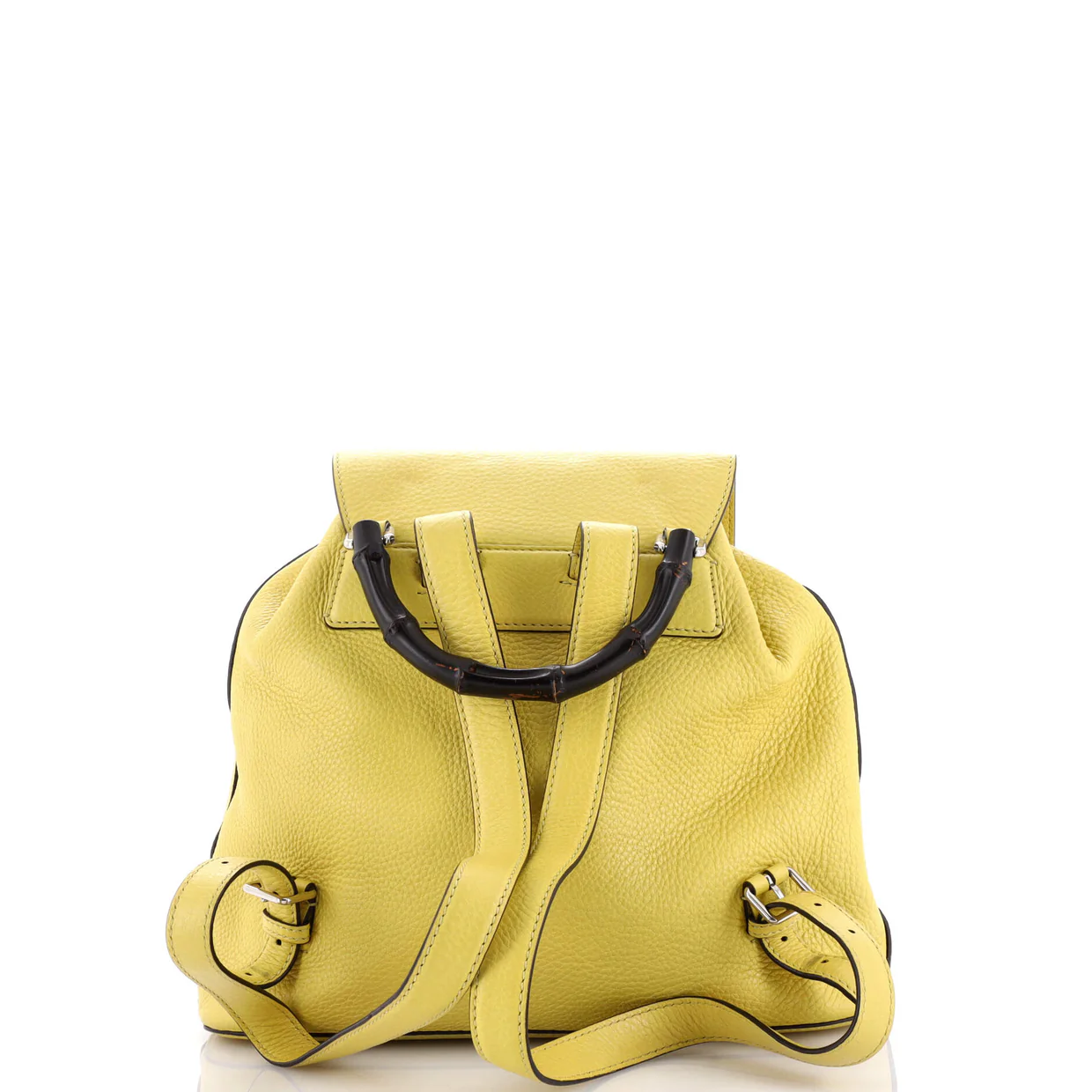 Bamboo Tassel Backpack Leather Medium - Deep Luxury