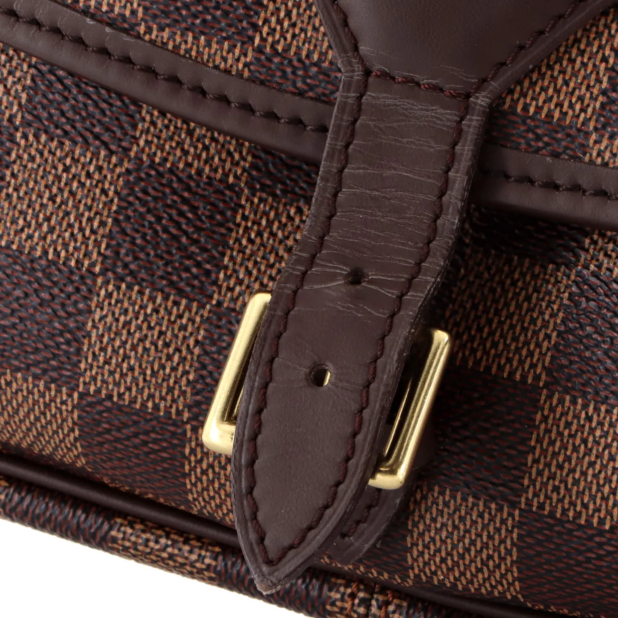Sologne Handbag Damier - Deep Luxury