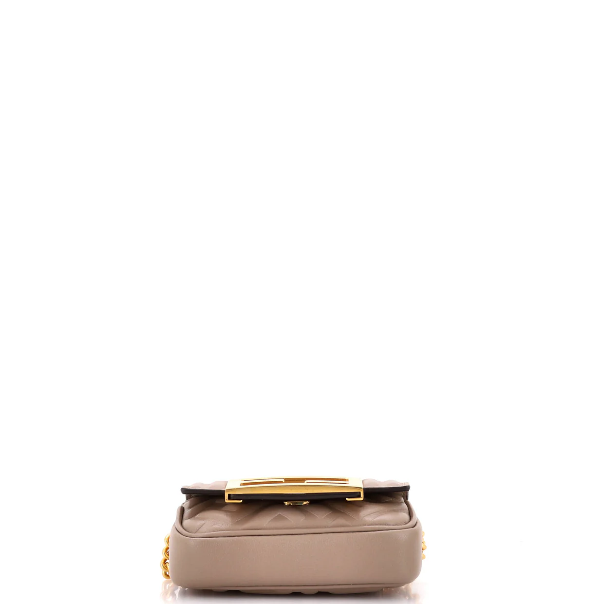 Baguette NM Bag Zucca Embossed Leather Nano - Deep Luxury