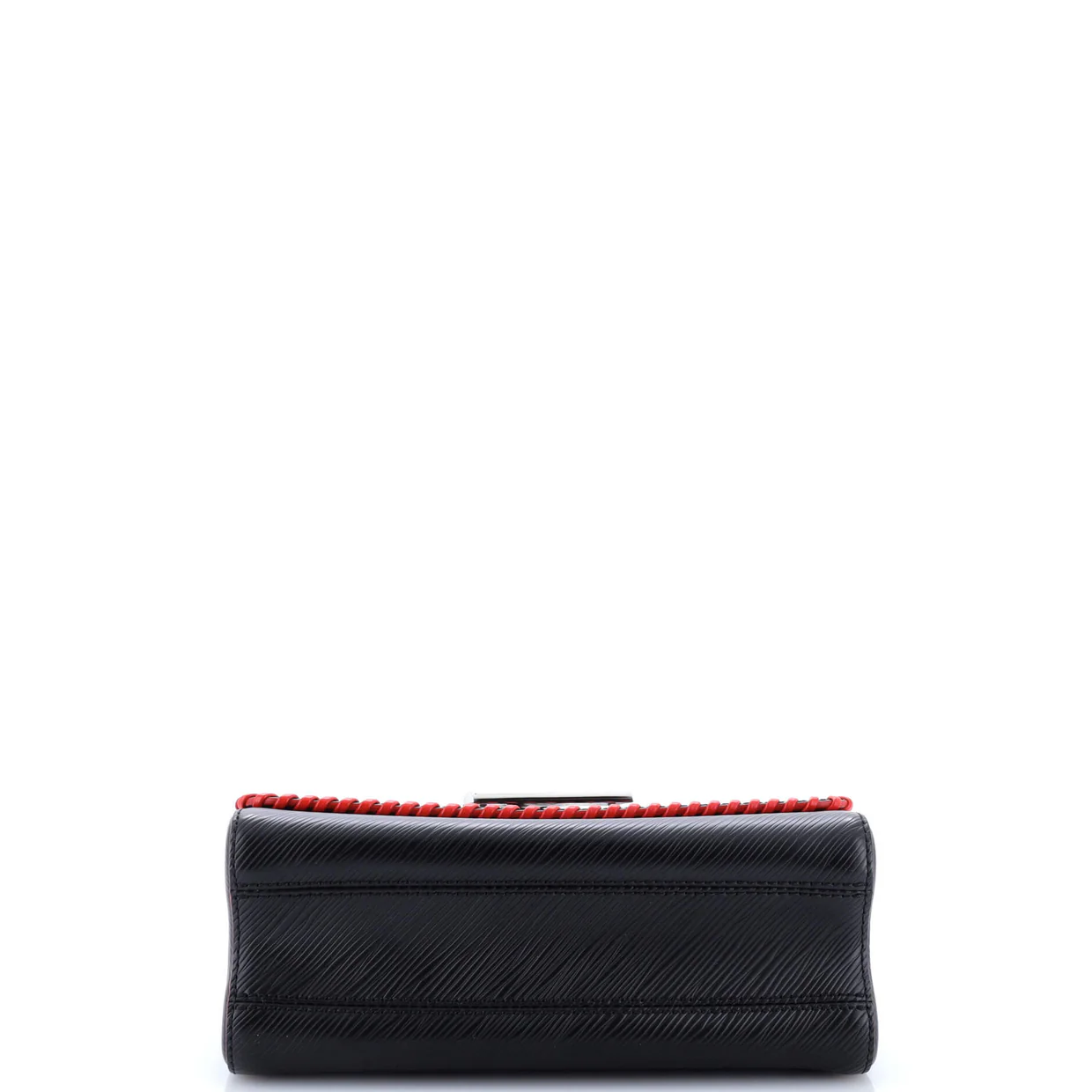 Twist Handbag Limited Edition Flower Embellished Epi Leather with Whipstitch Details MM - Deep Luxury