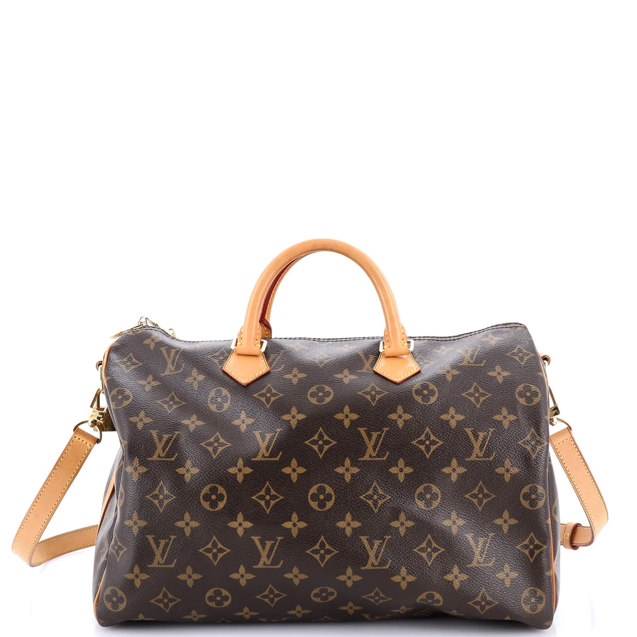 Speedy Bandouliere Bag Monogram Canvas 35 - Deep Luxury