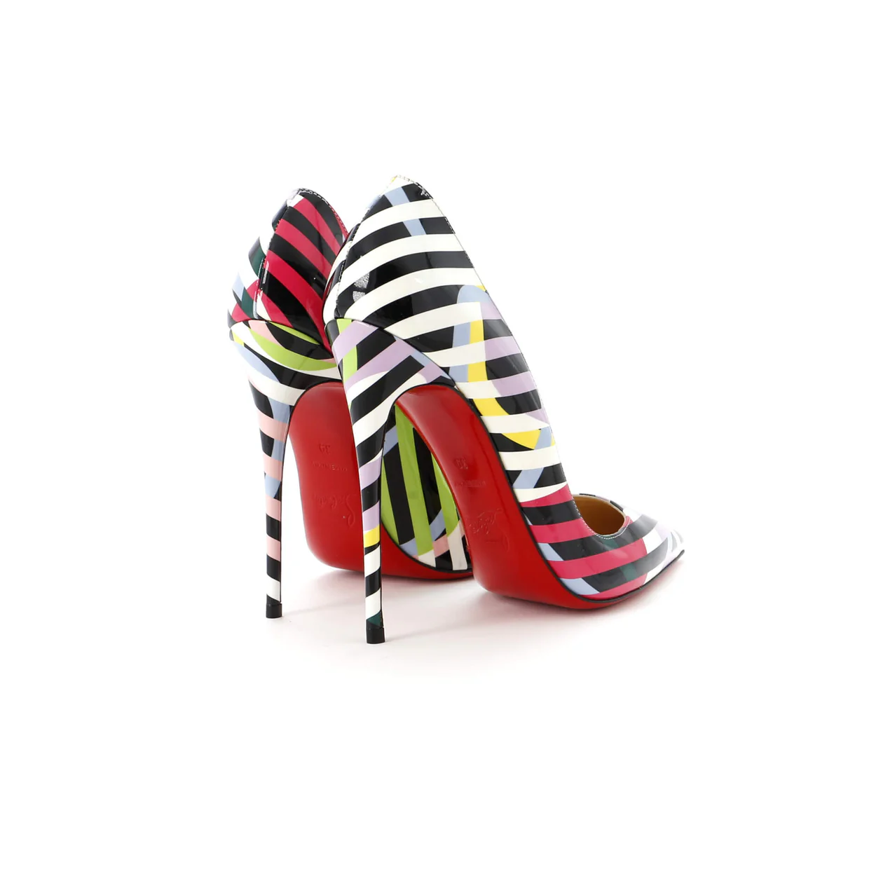 Women's Pigalle Follies Pumps Printed Patent 100 - Deep Luxury