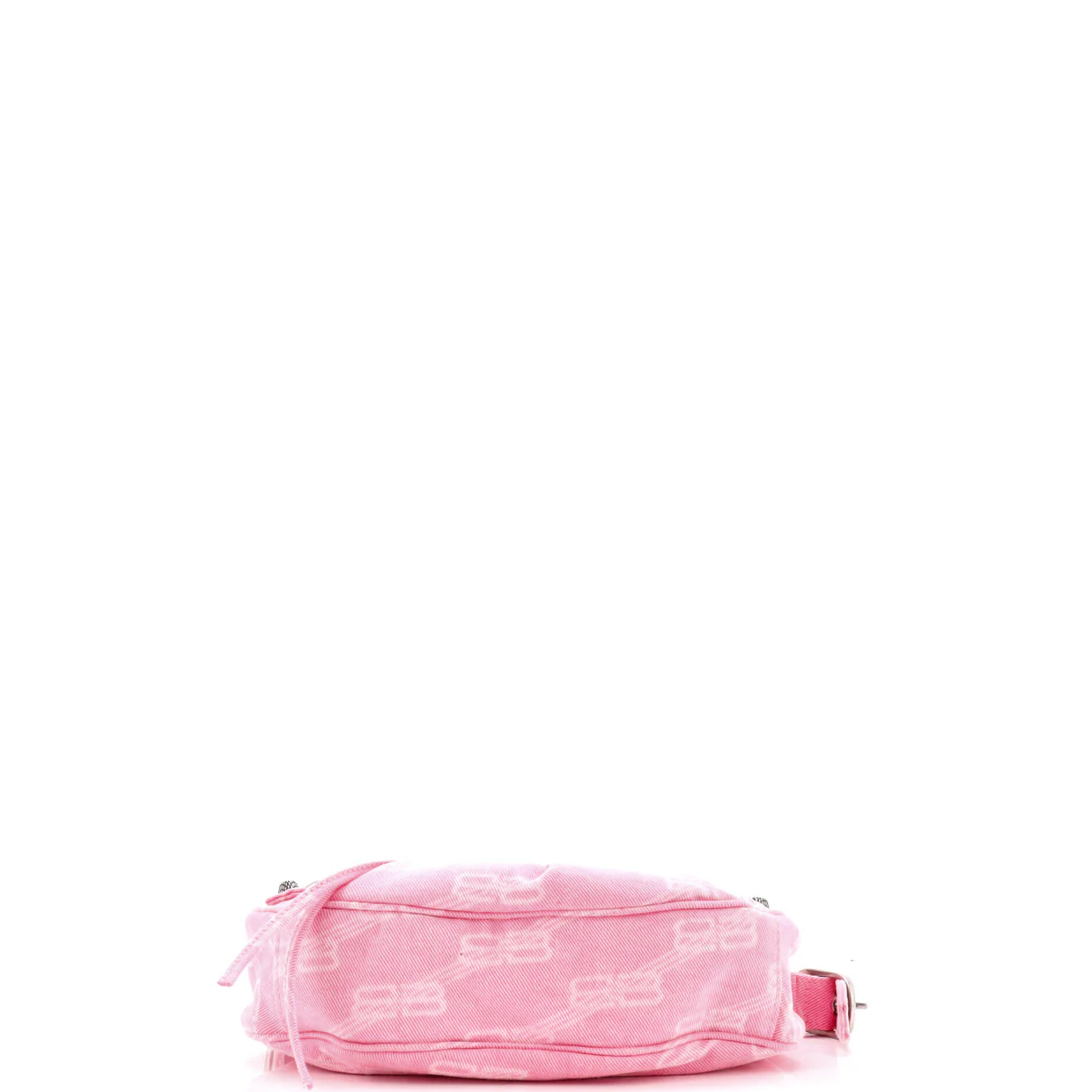 Le Cagole Giant Studs Shoulder Bag BB Denim XS - Deep Luxury