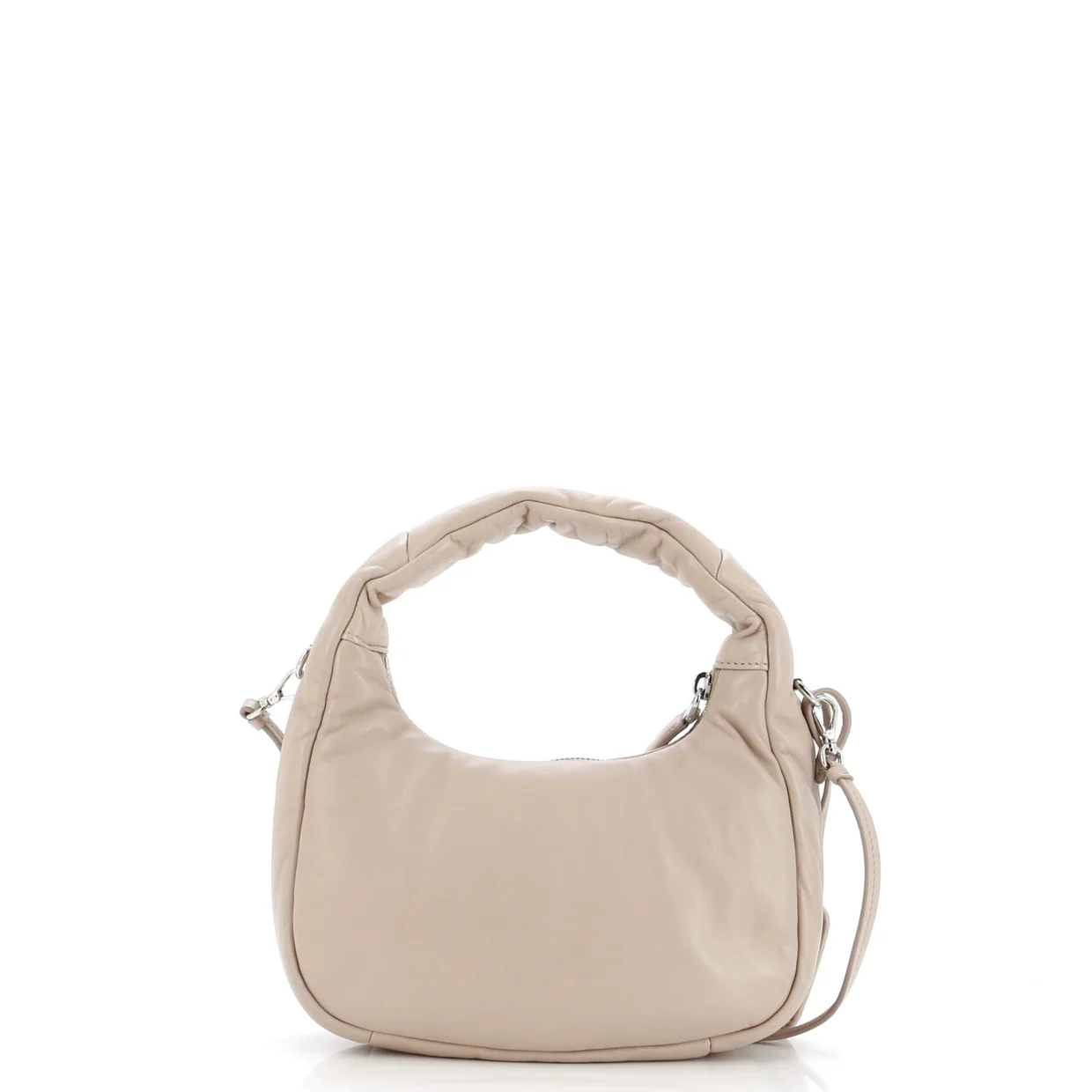 Padded Hobo Leather Mini - Deep Luxury