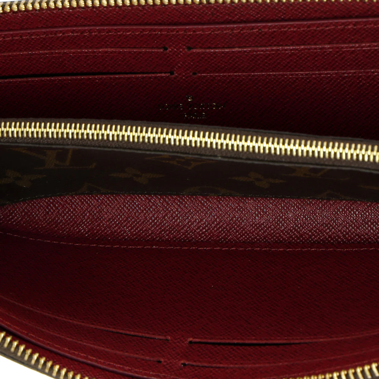 Clemence Wallet Monogram Canvas - Deep Luxury