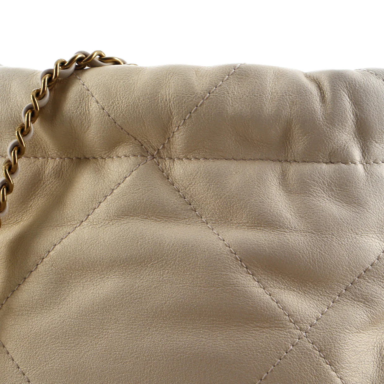22 Chain Hobo Quilted Shaded Calfskin Mini - Deep Luxury