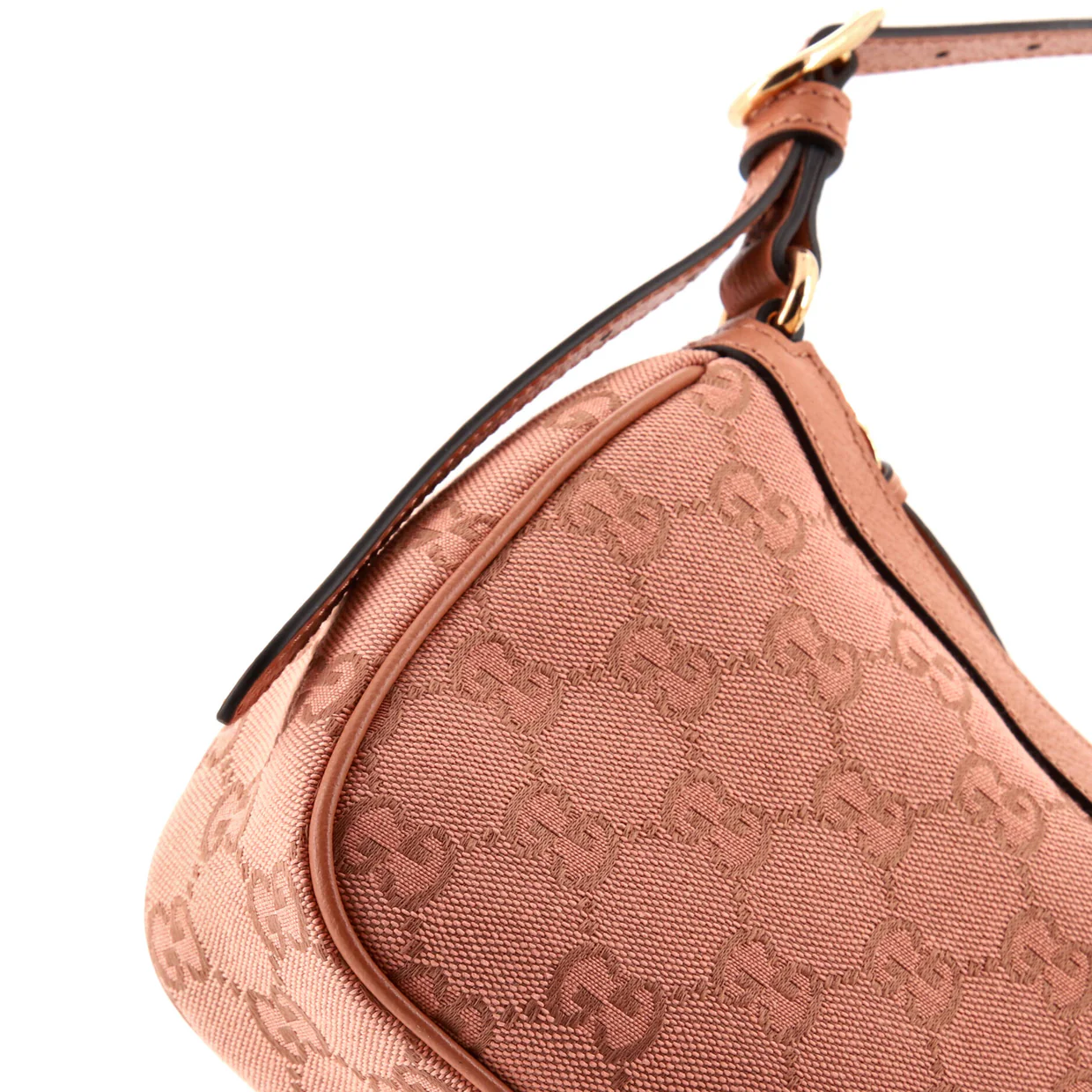 Ophidia Zip Pochette Shoulder Bag GG Canvas Small - Deep Luxury