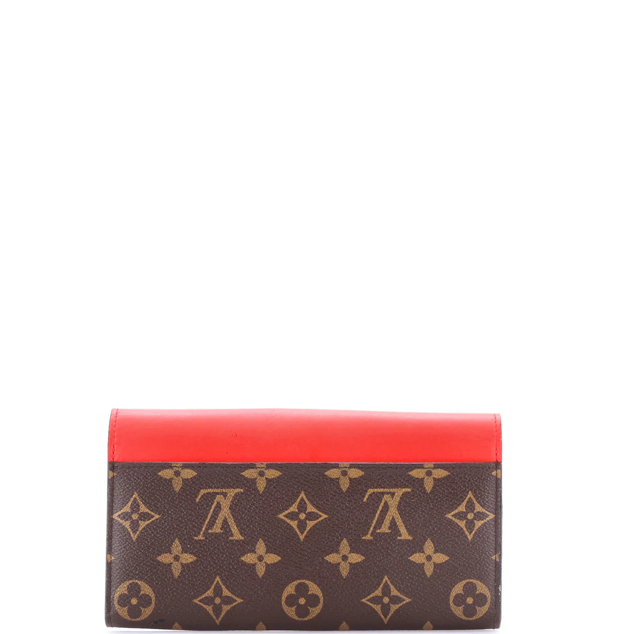 Tribal Mask Sarah Wallet Monogram Canvas and Leather - Deep Luxury