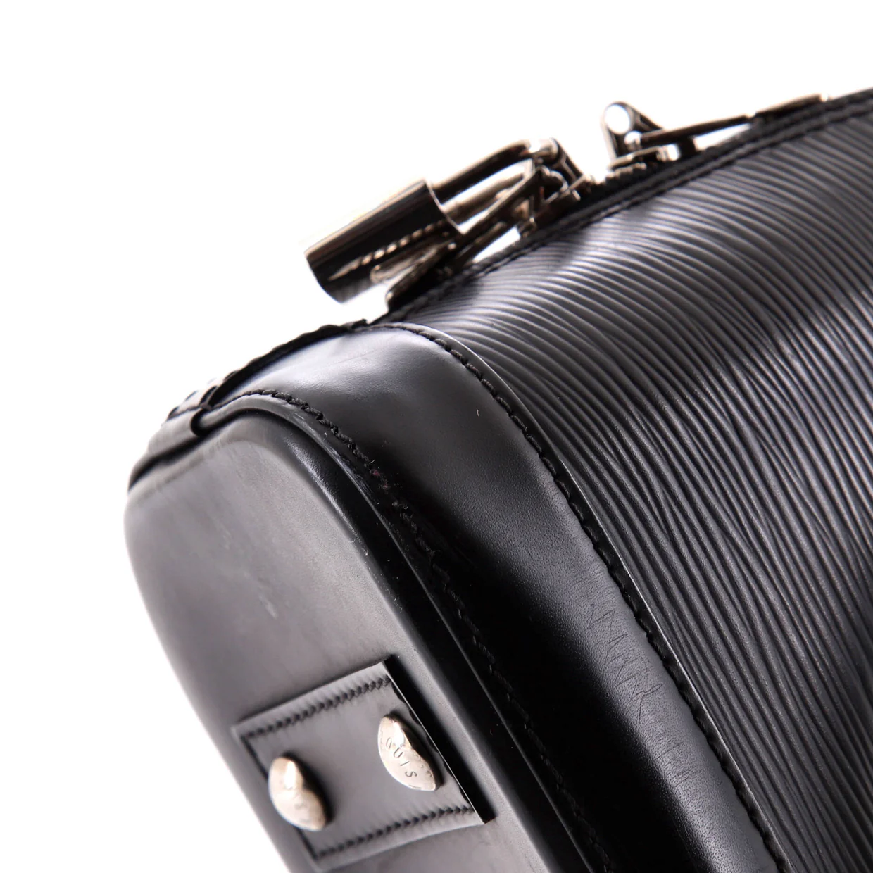 Alma Handbag Epi Leather BB - Deep Luxury