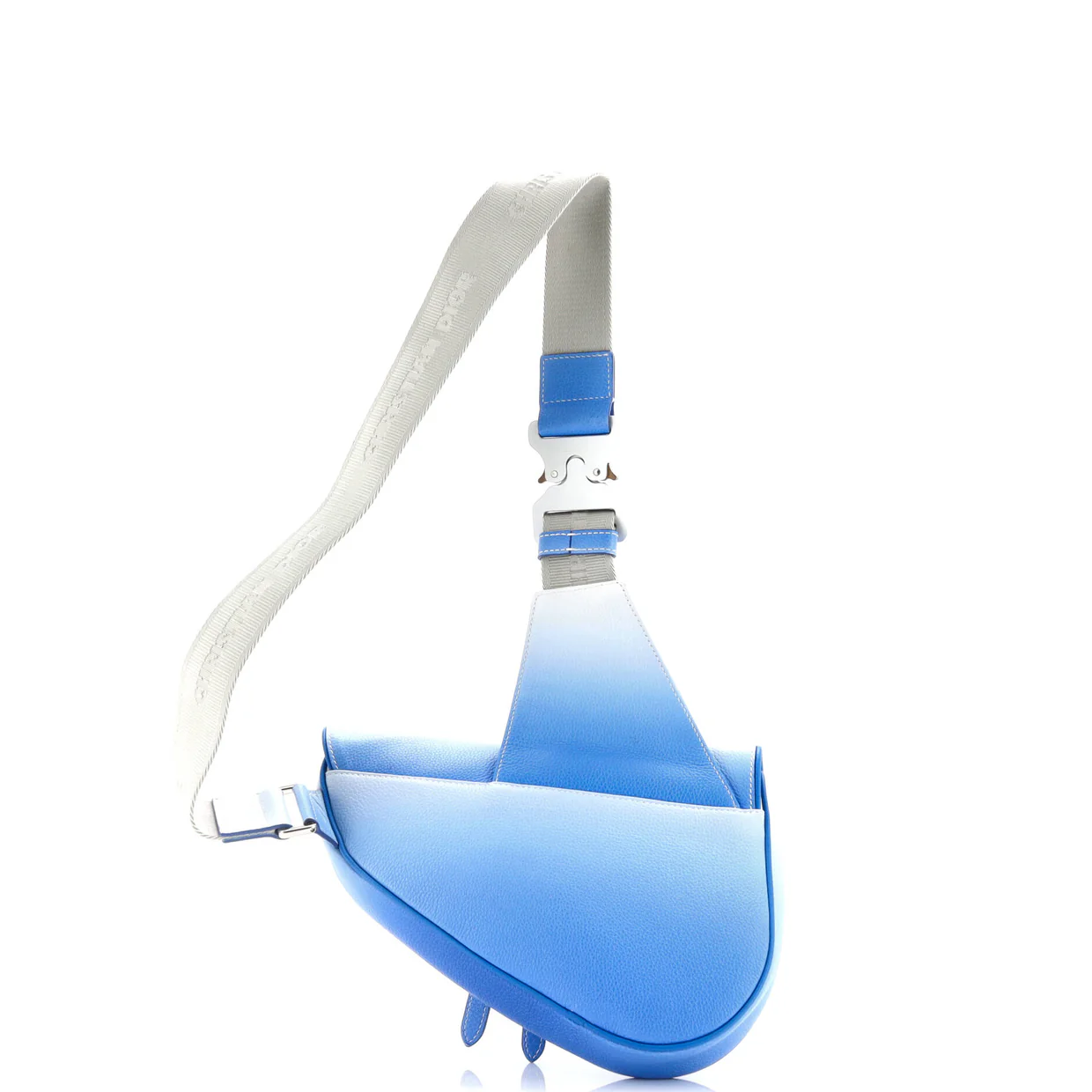 Saddle Crossbody Bag Ombre Leather - Deep Luxury