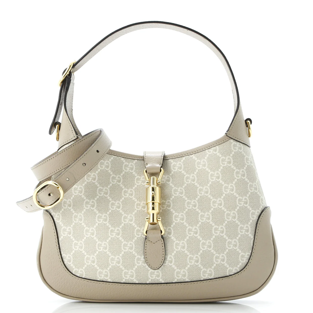 Jackie 1961 Hobo GG Coated Canvas Small - Deep Luxury