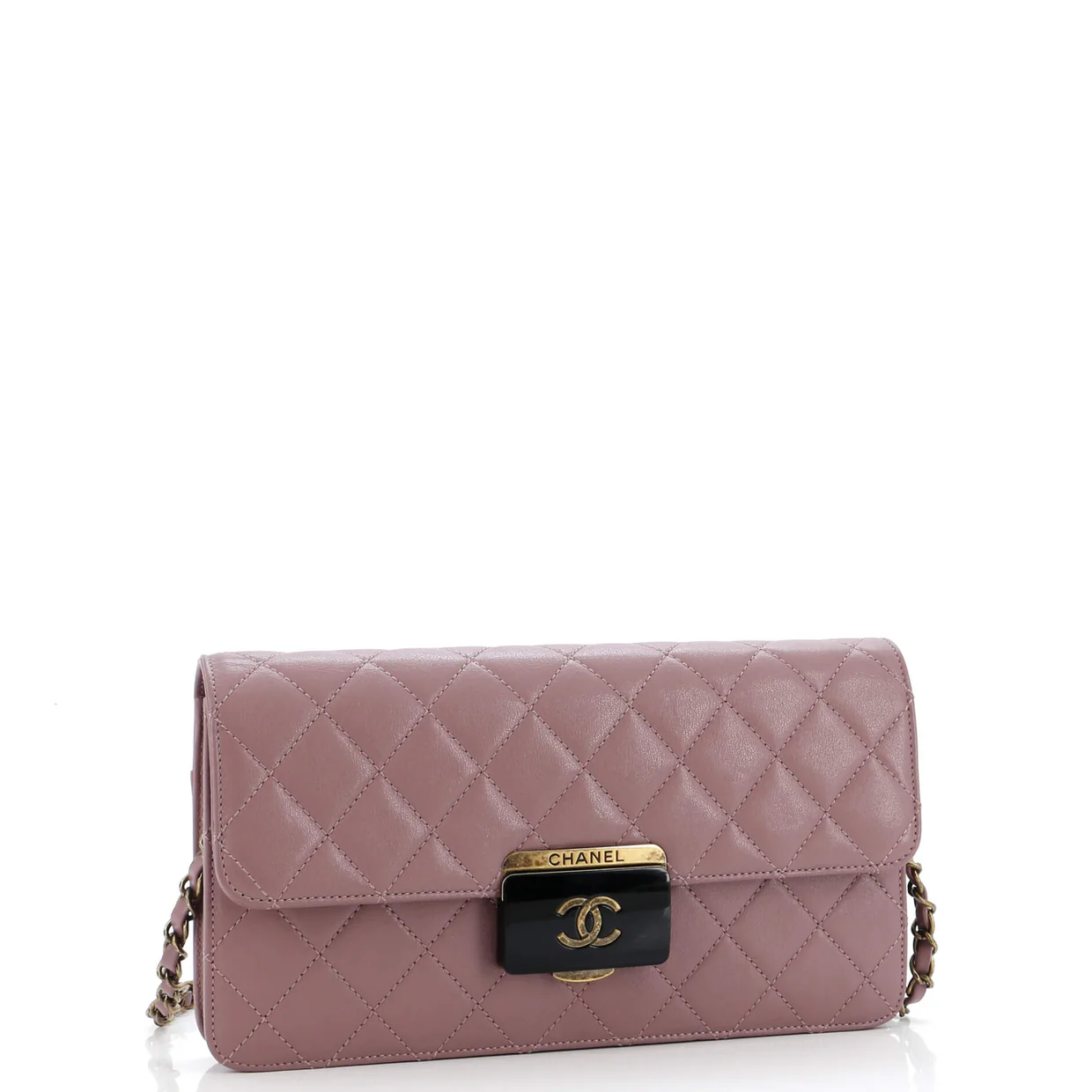 Beauty Lock Flap Bag Quilted Sheepskin Medium - Deep Luxury