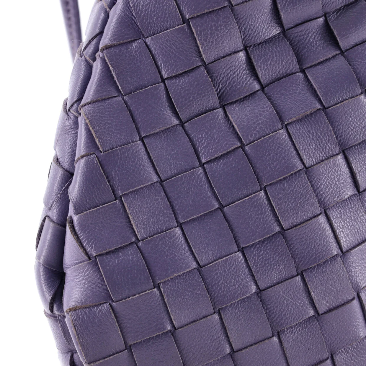 Bulb Shoulder Bag Intrecciato Nappa Mini - Deep Luxury