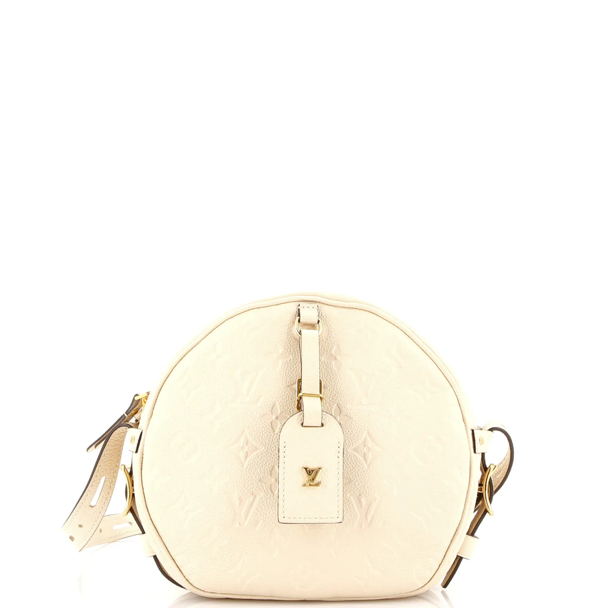 Boite Chapeau Souple Bag Monogram Empreinte Leather MM - Deep Luxury