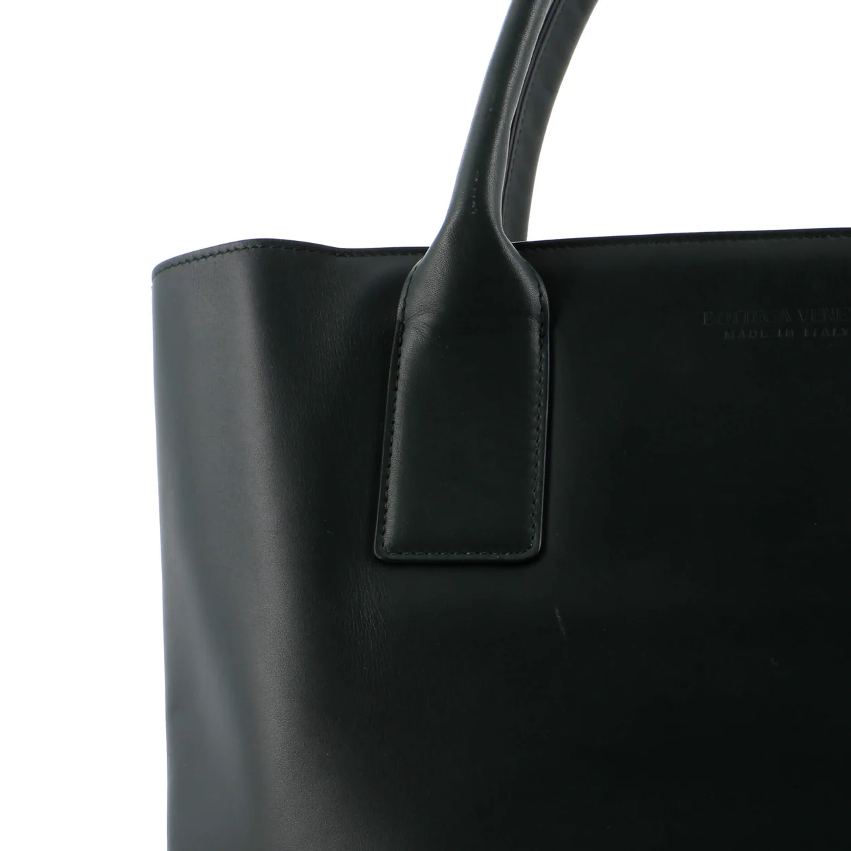 Open Tote Leather Medium - Deep Luxury