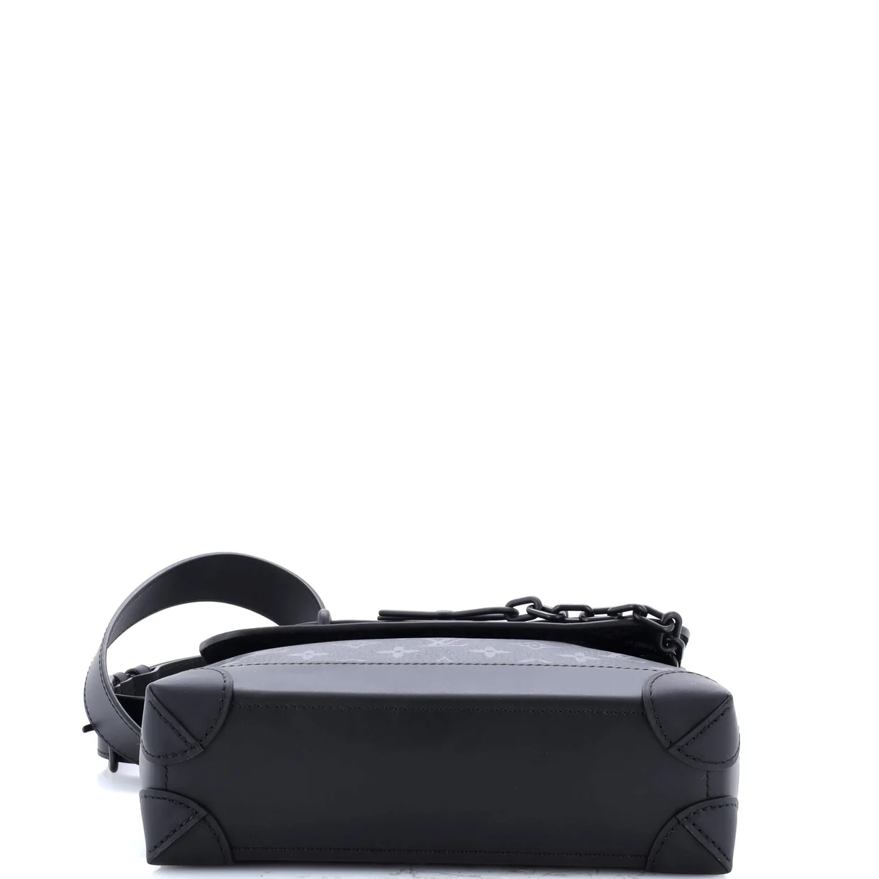 Steamer Crossbody Bag Monogram Eclipse Canvas PM - Deep Luxury