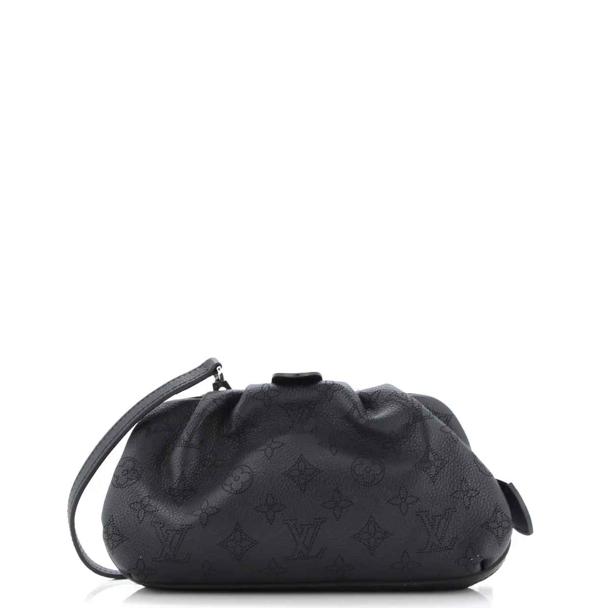 Scala Pouch Bag Mahina Leather Mini - Deep Luxury