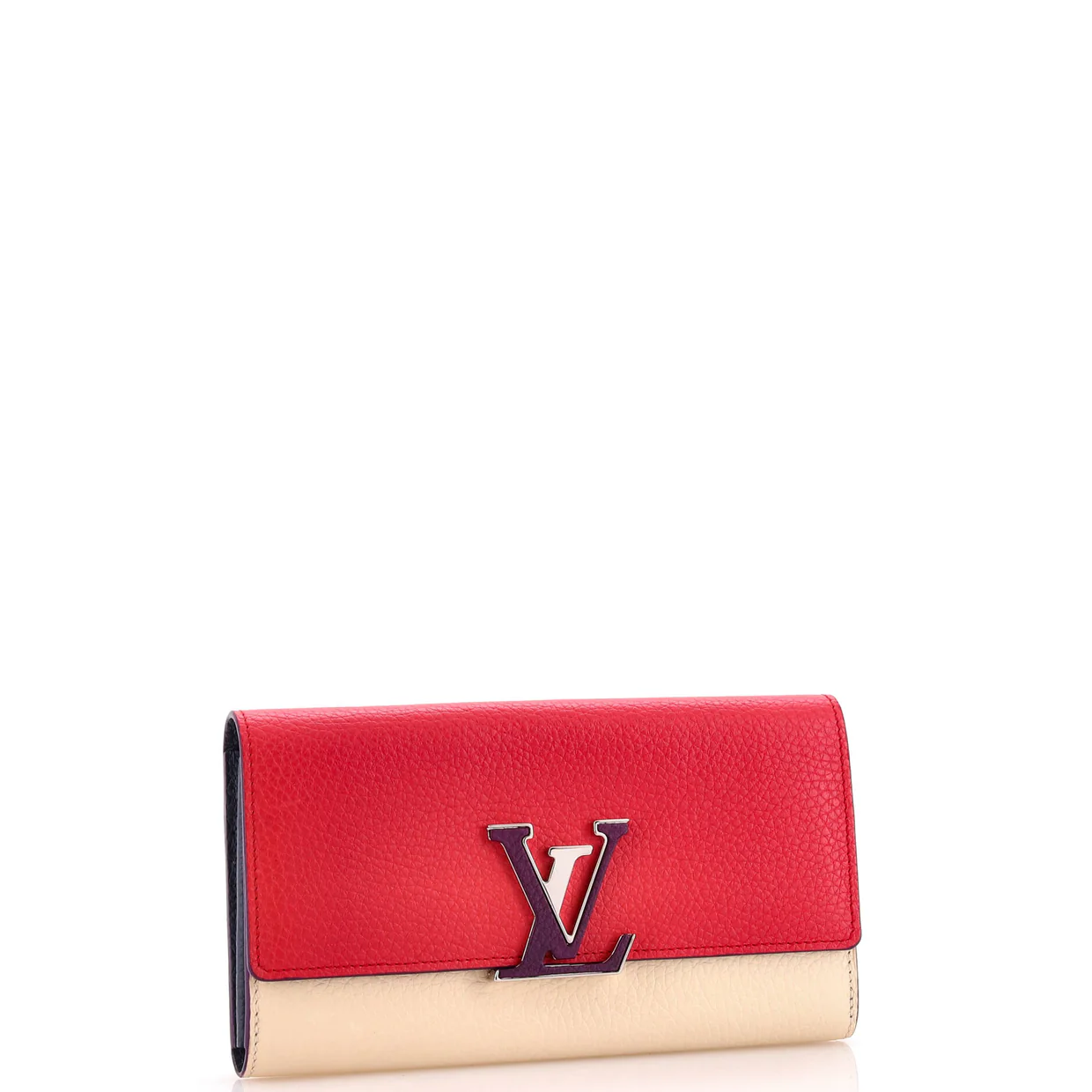 Capucines Wallet Leather - Deep Luxury