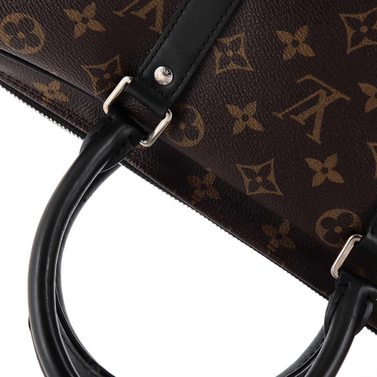 Porte-Documents Voyage Briefcase Macassar Monogram Canvas PM - Deep Luxury