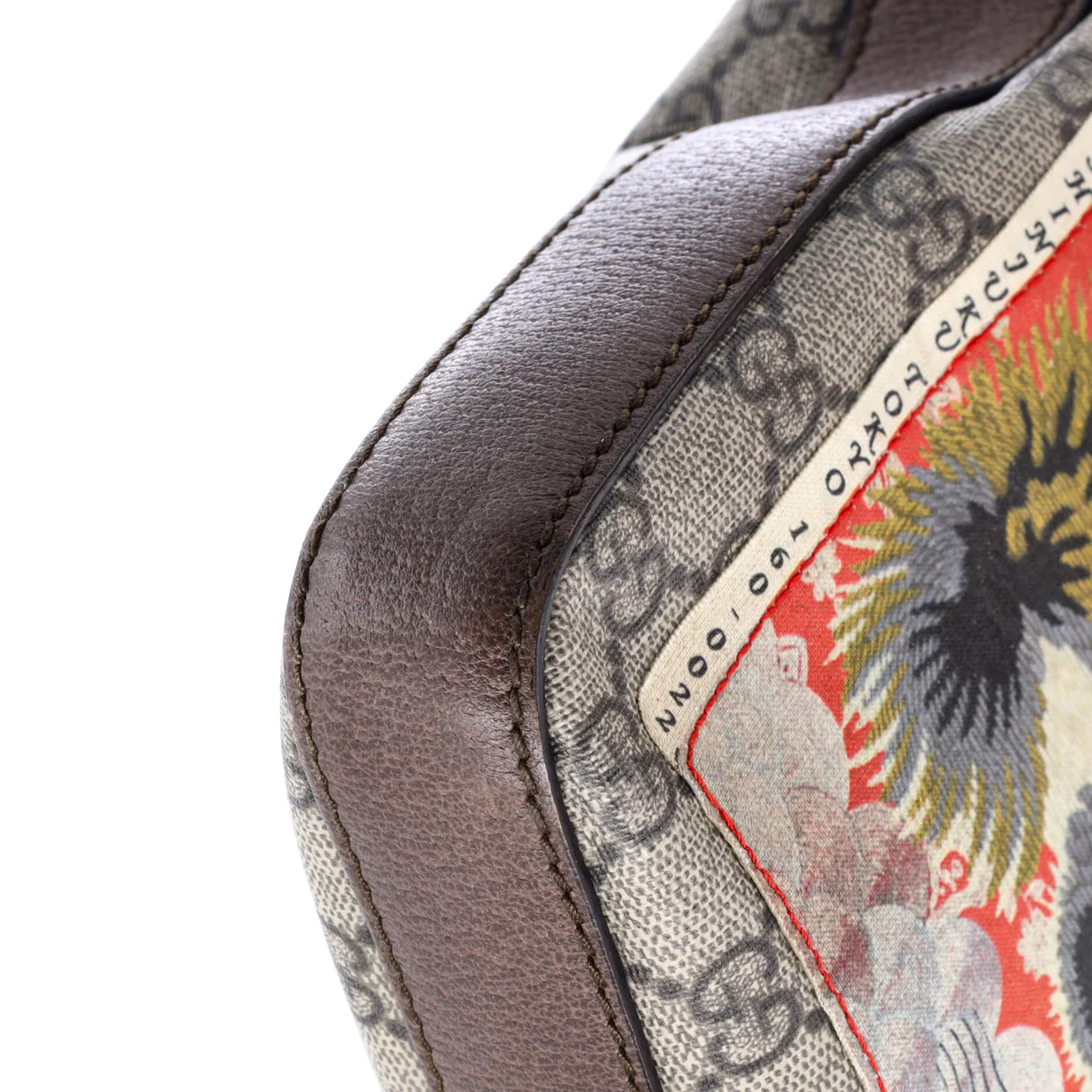 Courrier Zip Messenger GG Coated Canvas with Applique Medium - Deep Luxury