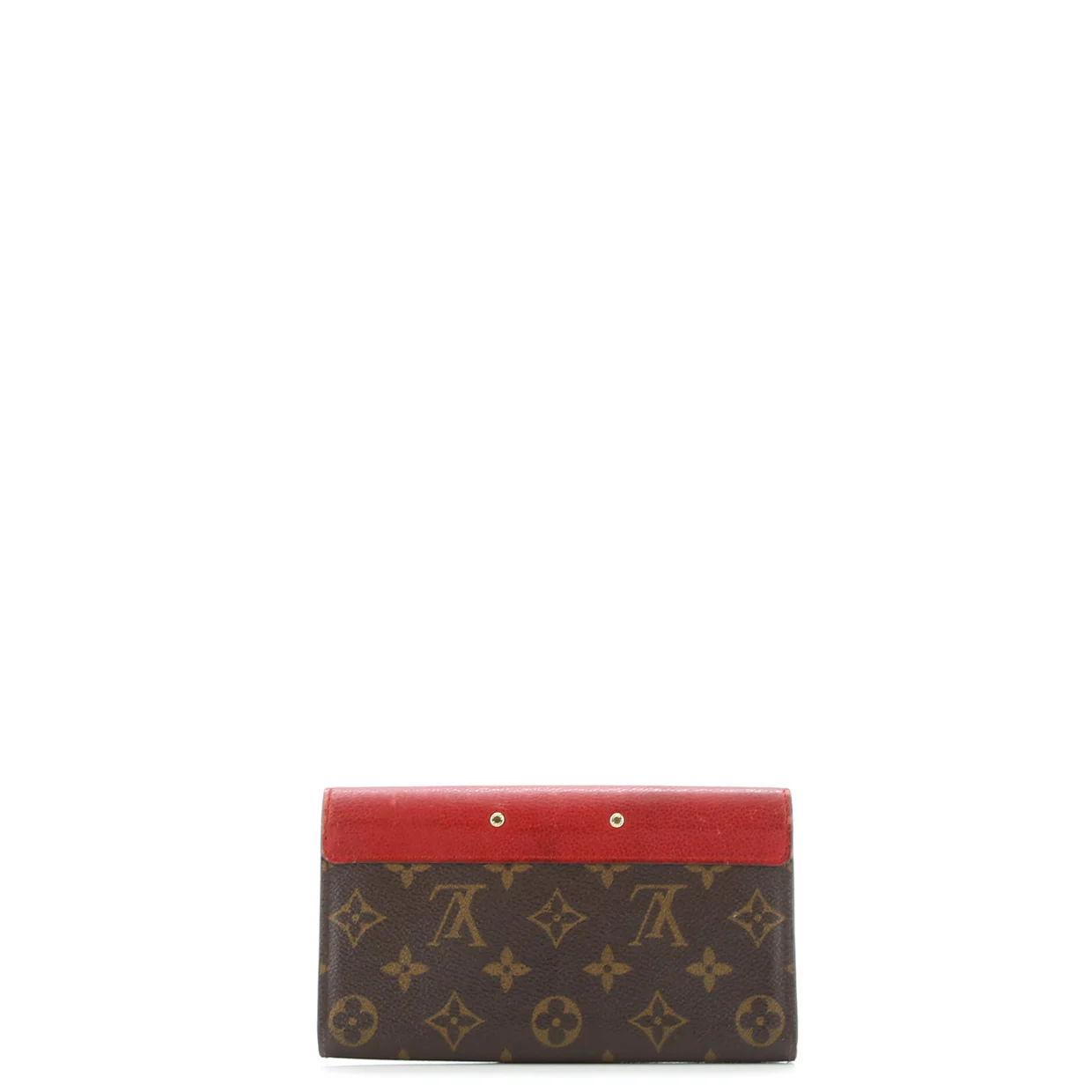 Pallas Wallet Monogram Canvas and Calfskin - Deep Luxury