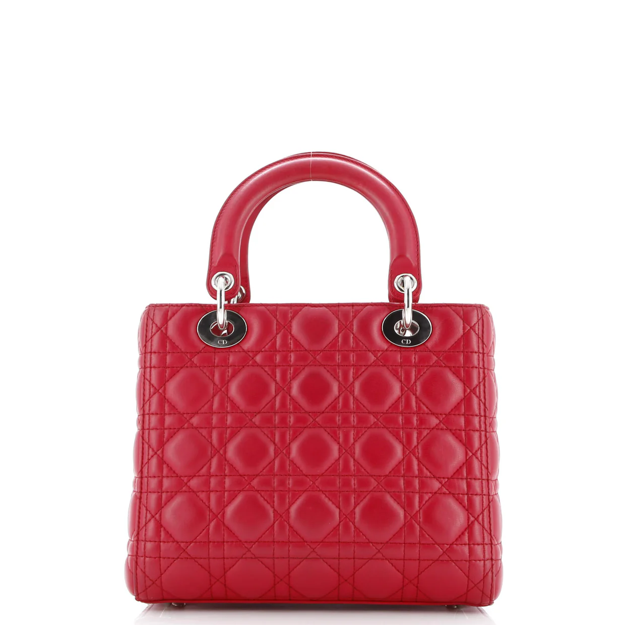 Lady Dior Bag Cannage Quilt Lambskin Medium - Deep Luxury