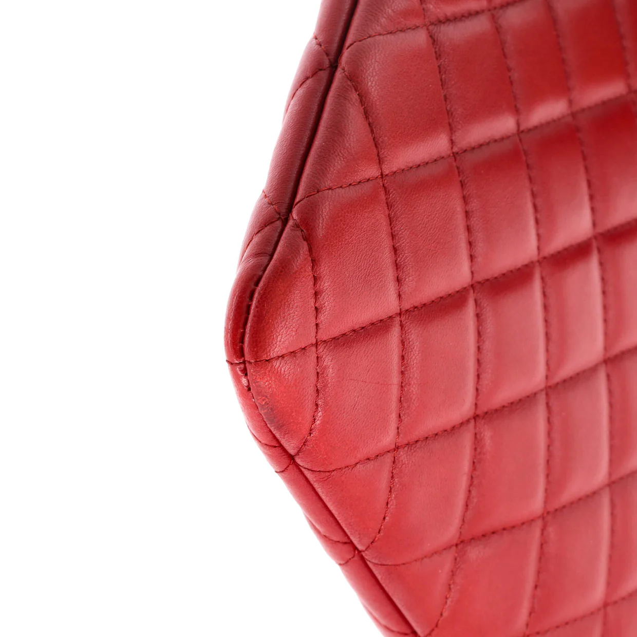 O Case Clutch Quilted Lambskin Large - Deep Luxury