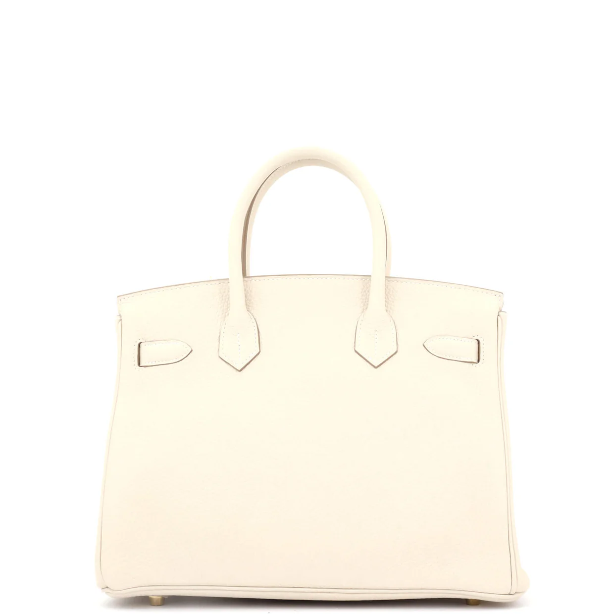 Birkin Handbag Light Clemence with Gold Hardware 30 - Deep Luxury