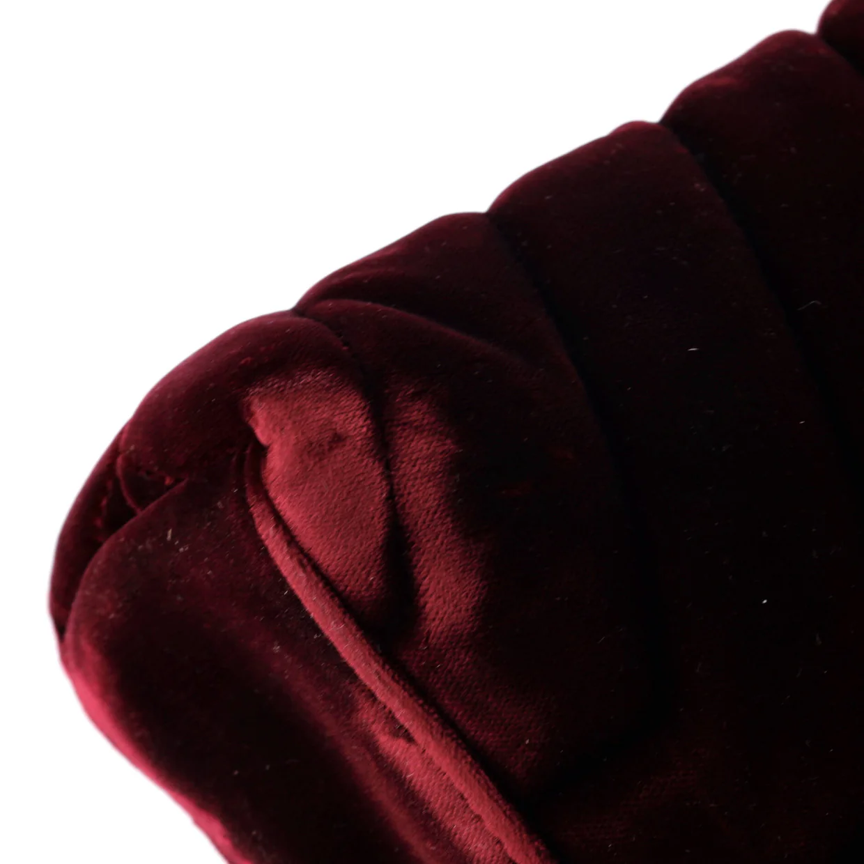 Loulou Shoulder Bag Matelasse Chevron Velvet Small - Deep Luxury