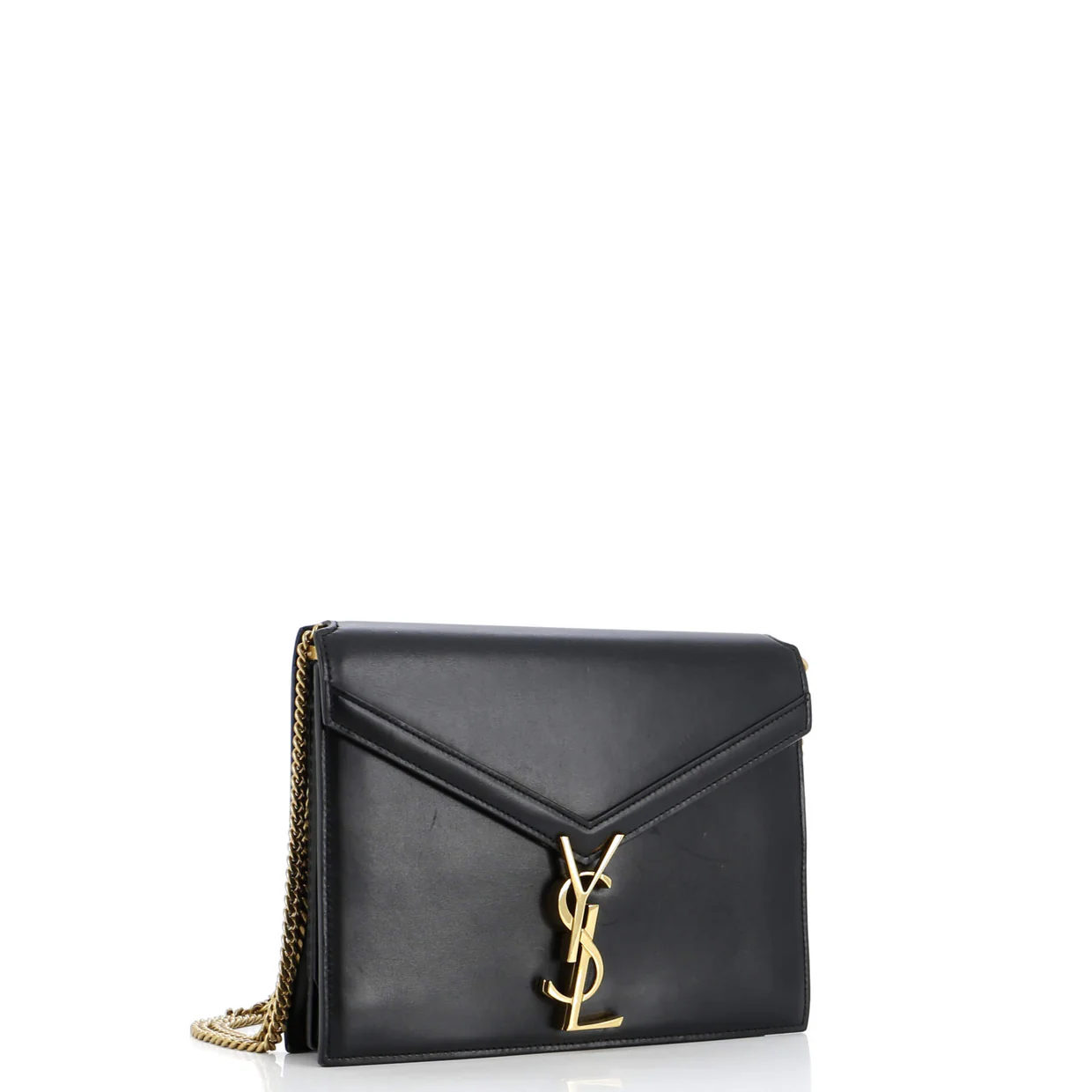 Cassandra Chain Wallet Leather - Deep Luxury