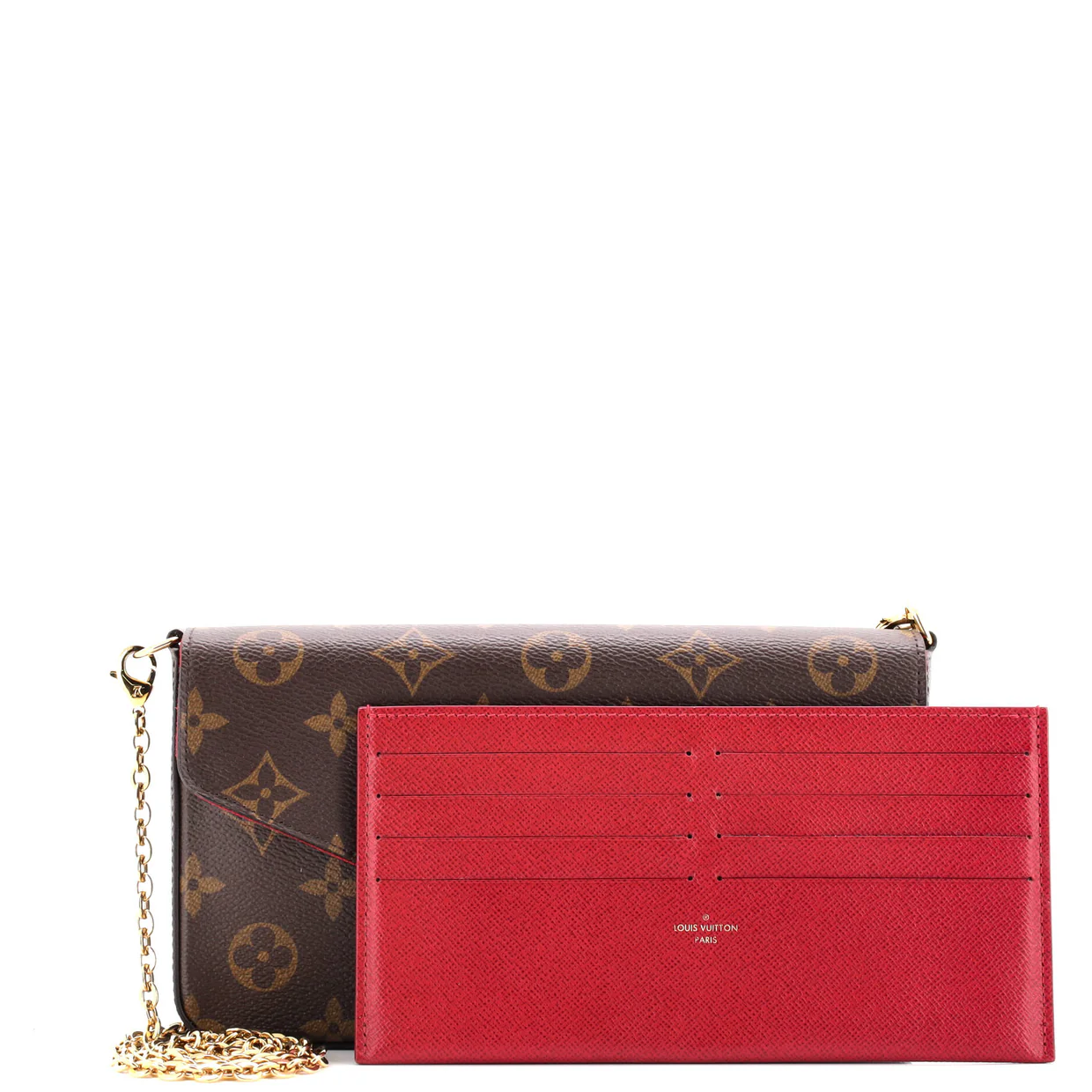 Felicie Pochette Monogram Canvas - Deep Luxury