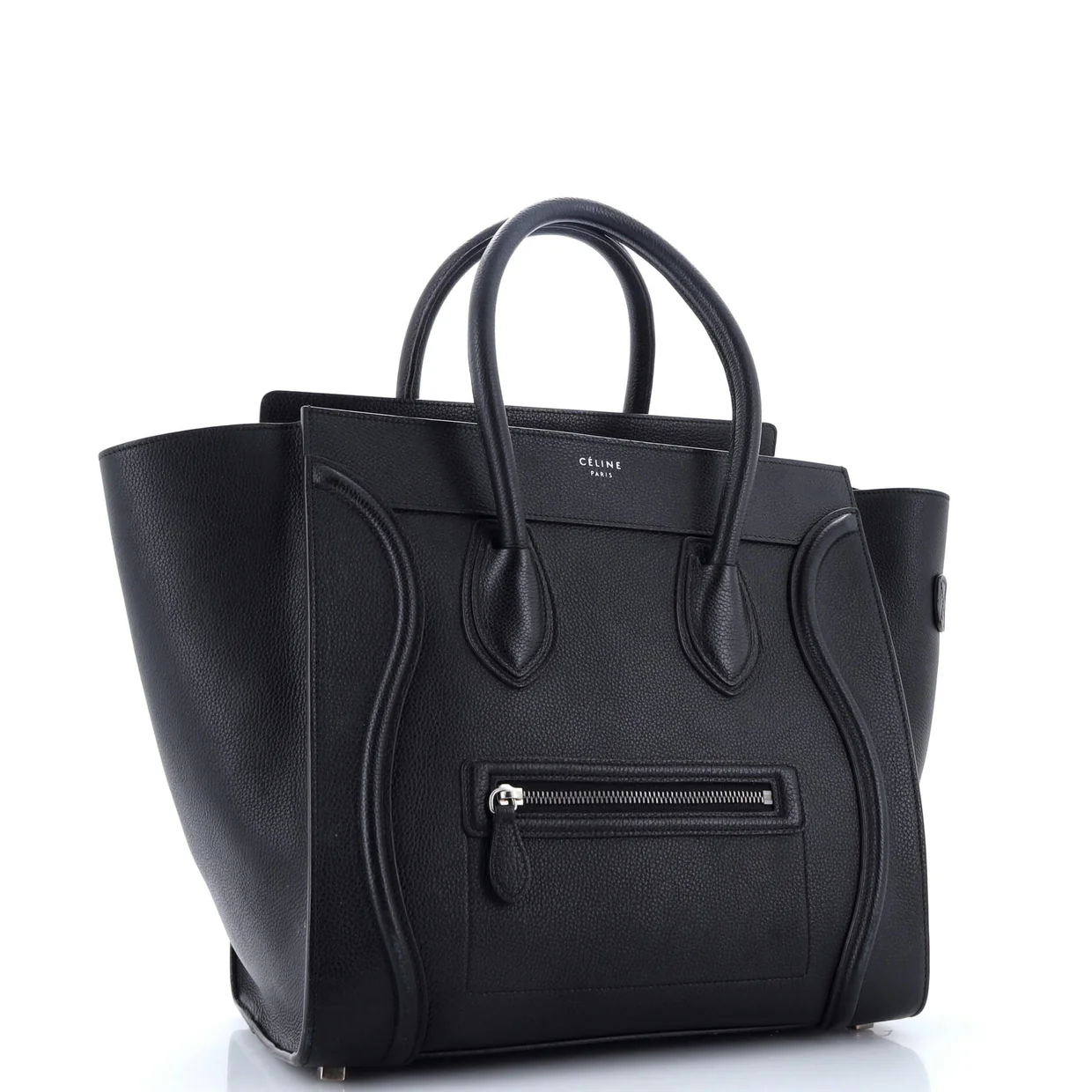 Luggage Bag Grainy Leather Mini - Deep Luxury