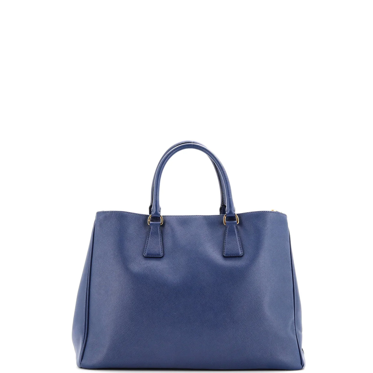 Double Zip Lux Tote Saffiano Leather Large - Deep Luxury