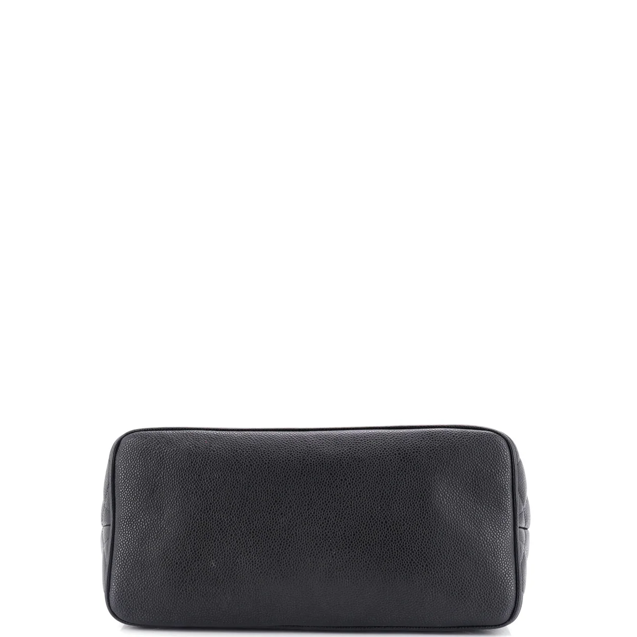 Medallion Tote Quilted Caviar - Deep Luxury